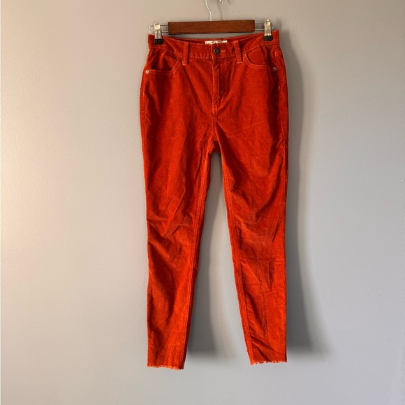 Free People We The Free corduroy skinny pants rust - Picture 2 of 10